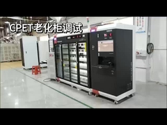 Debugging of aging cabinet shipment