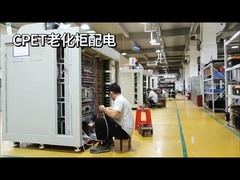 Aging cabinet power distribution installation