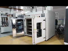 High-temperature combustion cabinet