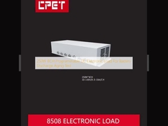 250W 8CH Programmable DC Electronic Load For Battery Discharge Aging Test