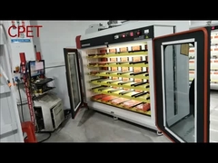 led power aging cabinet 