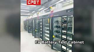 EV Battery Burn In Test Cabinet Energy Saving