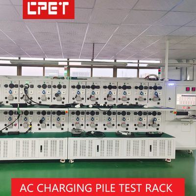 EV Charger Burn In Chamber with 32A Total Input Current 600kg Load Bearing and 1 Year Warranty for AC Charging Pile Test Rack