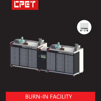 60A Total Input Current Burn-In Test System with 5100*1500*2050mm Overall Size and 12 Months Warranty for Photovoltaic Storage Testing